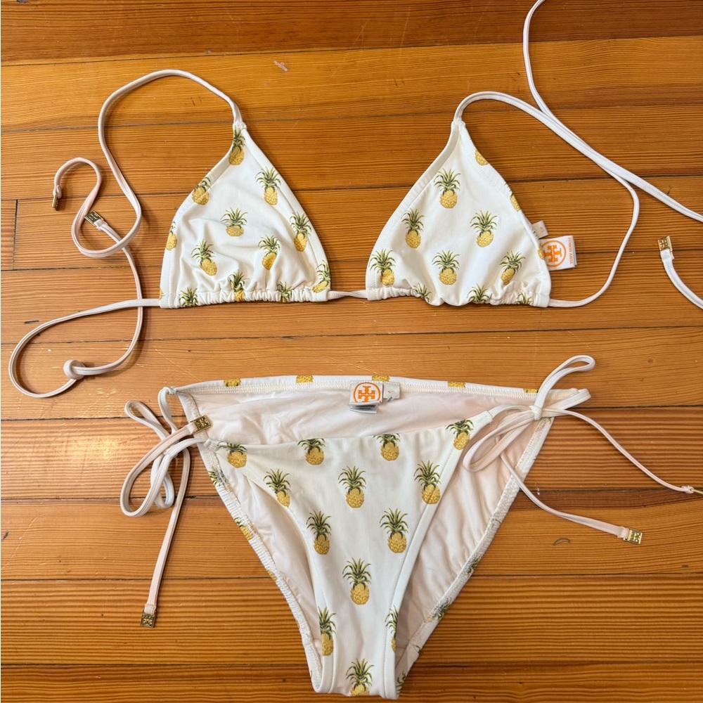 Tory Burch pineapple print bikini